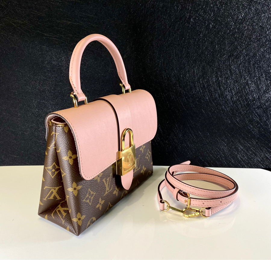 Túi Nữ Louis Vuitton Locky BB Bag Rose Poudré Pink M44080  LUXITY