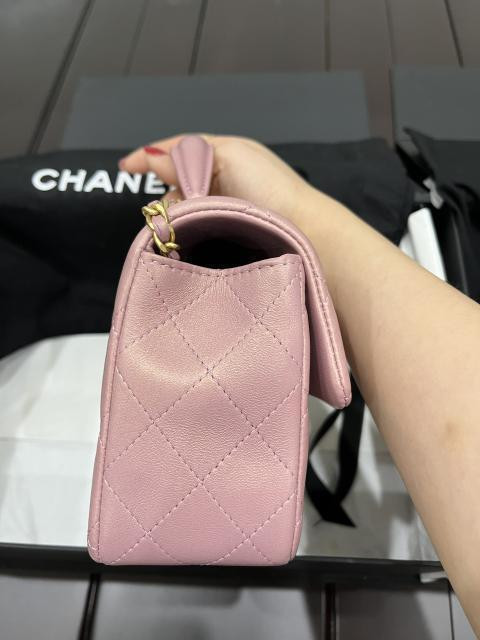 CHANEL HANDLE HỒNG TÍM PEARLY Code 31 USED ĐẸP