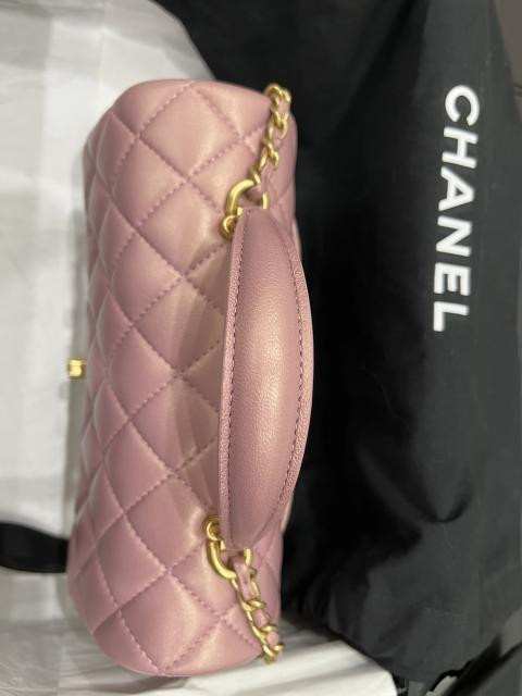 CHANEL HANDLE HỒNG TÍM PEARLY Code 31 USED ĐẸP