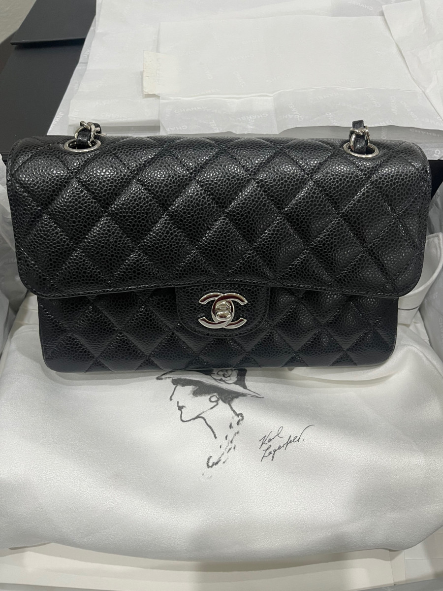 CHANEL CLASSIC S CAVIAR PHW CODECHIP