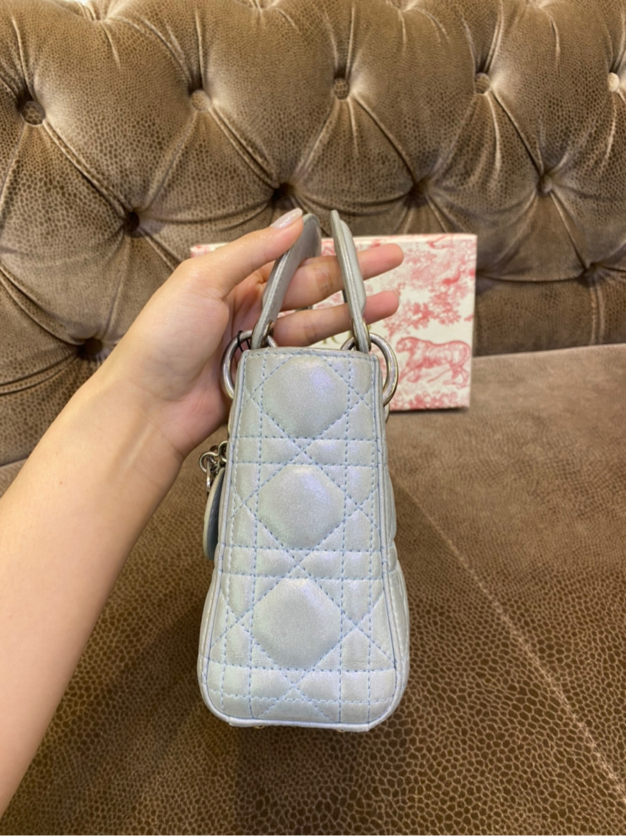 Dior lady mini nhũ