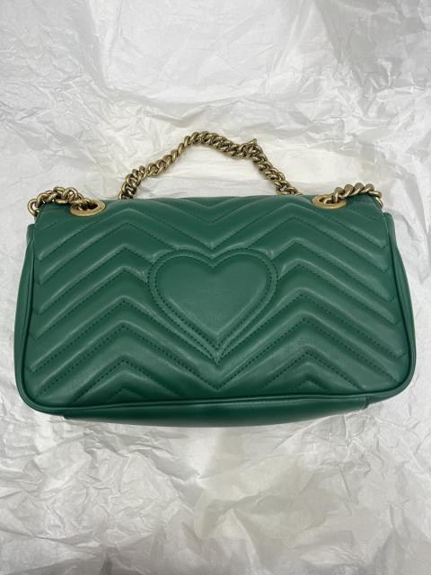 Gucci Marmont Xanh Lá sz 26cm Full box bill