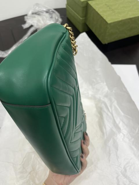 Gucci Marmont Xanh Lá sz 26cm Full box bill