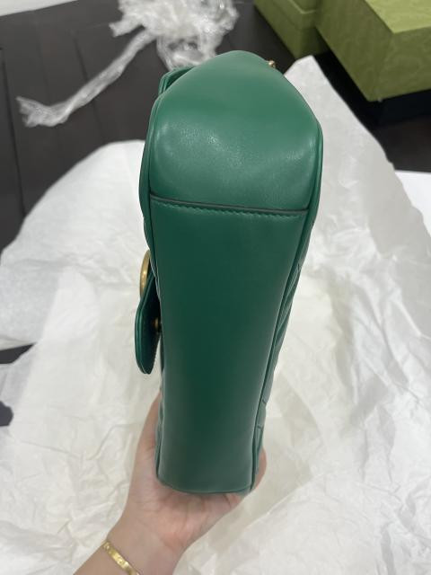 Gucci Marmont Xanh Lá sz 26cm Full box bill