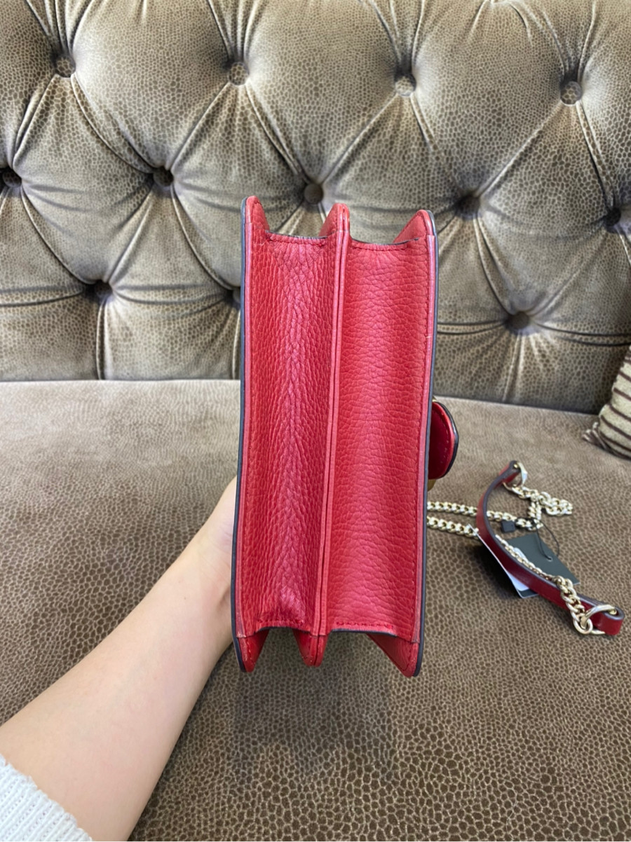 Túi Gucci Interlocking Small Red Bag