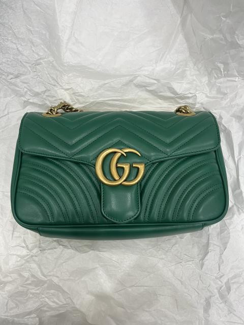 Gucci Marmont Xanh Lá sz 26cm Full box bill