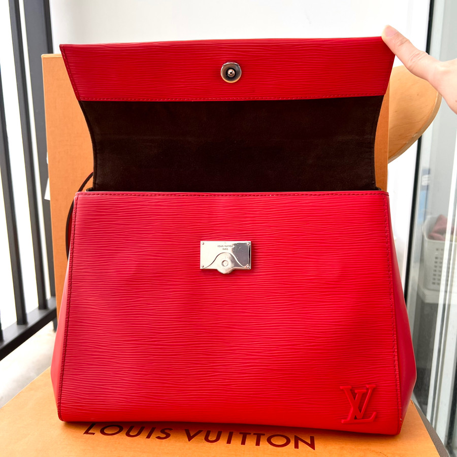 Túi Cluny BB epi đỏ tươi • like new 98%