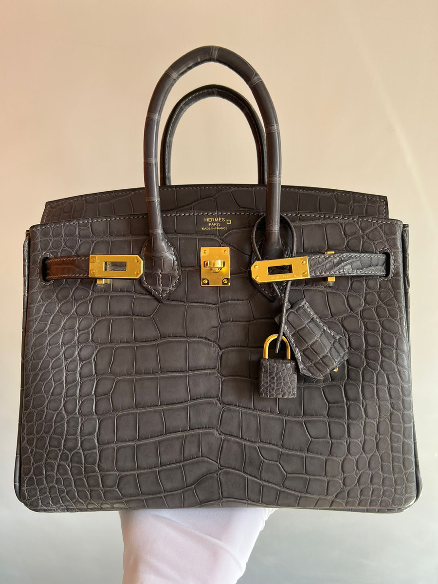 Rare Birkin 25 graphite matte ghw Z 2022