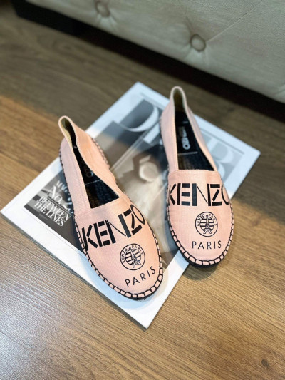 Giầy kenzo slipon hồng đế đen sz 35 new