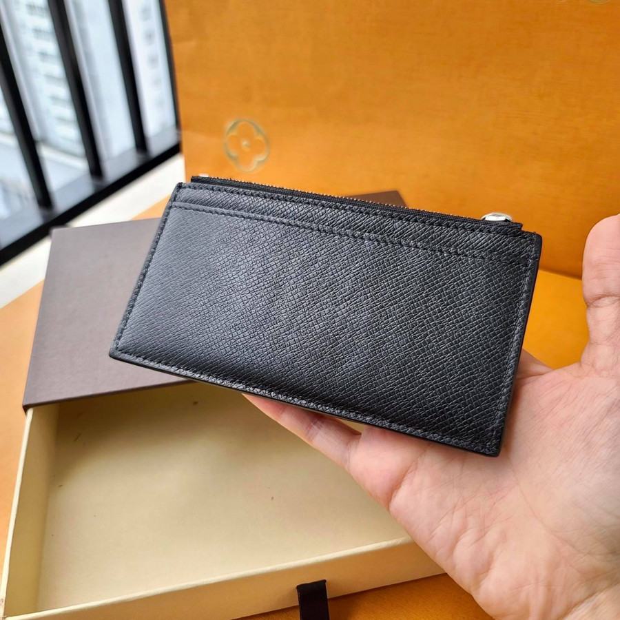 Ví card LV - COIN CARD HOLDER TAIGA LEATHER