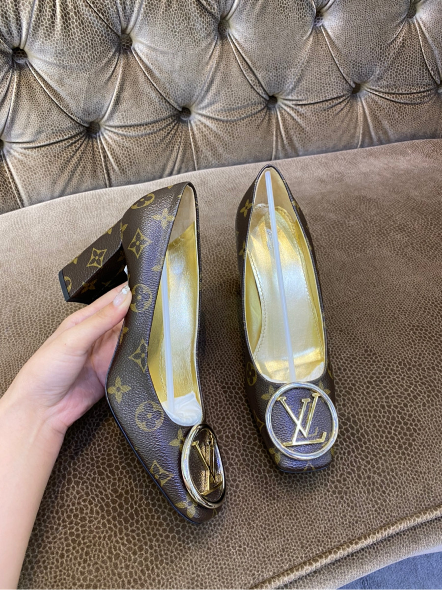 Giày Louis Vuitton Monogram Canvas Madeleine Pumps