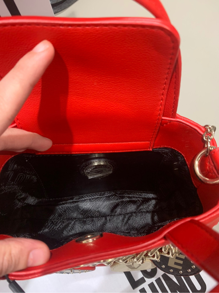Túi ♥️ Love Moschino đính charm sz mini (sẵn hàng)