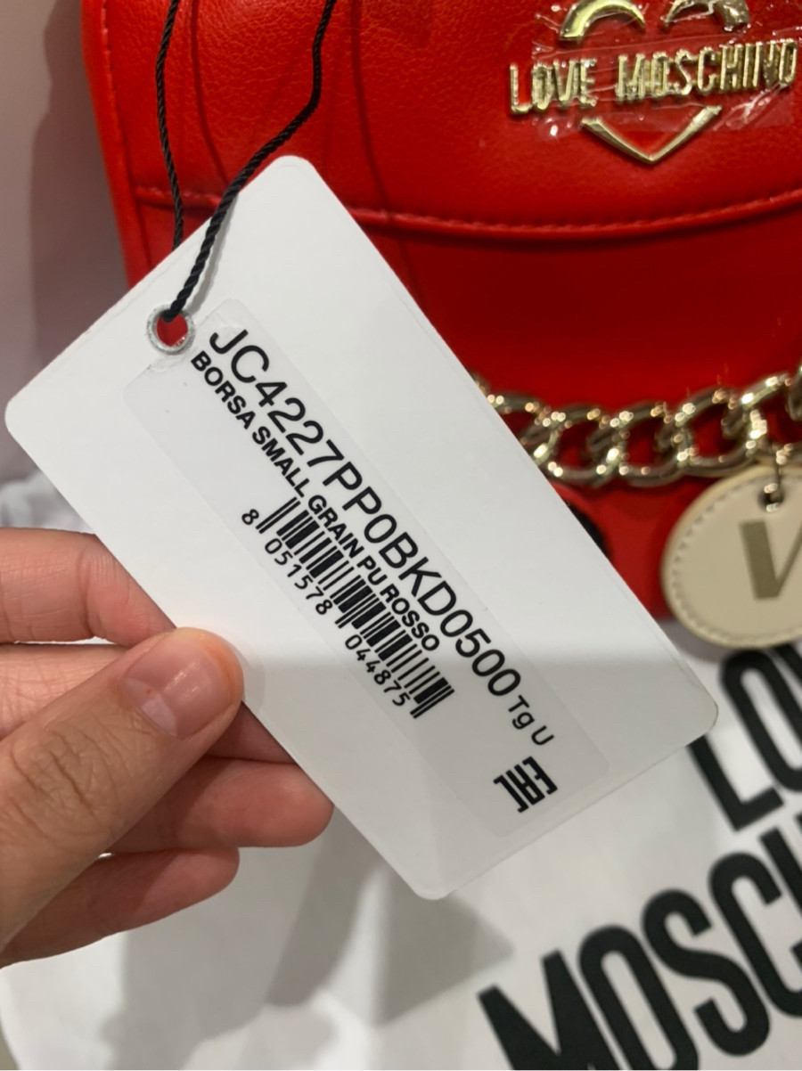 Túi ♥️ Love Moschino đính charm sz mini (sẵn hàng)