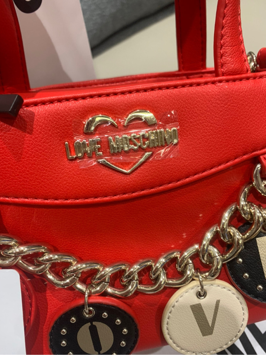 Túi ♥️ Love Moschino đính charm sz mini (sẵn hàng)
