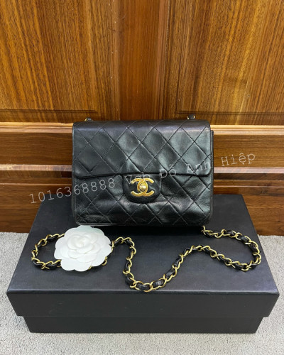 Túi CHANEL Mini Square 7" Classic Flap Bag