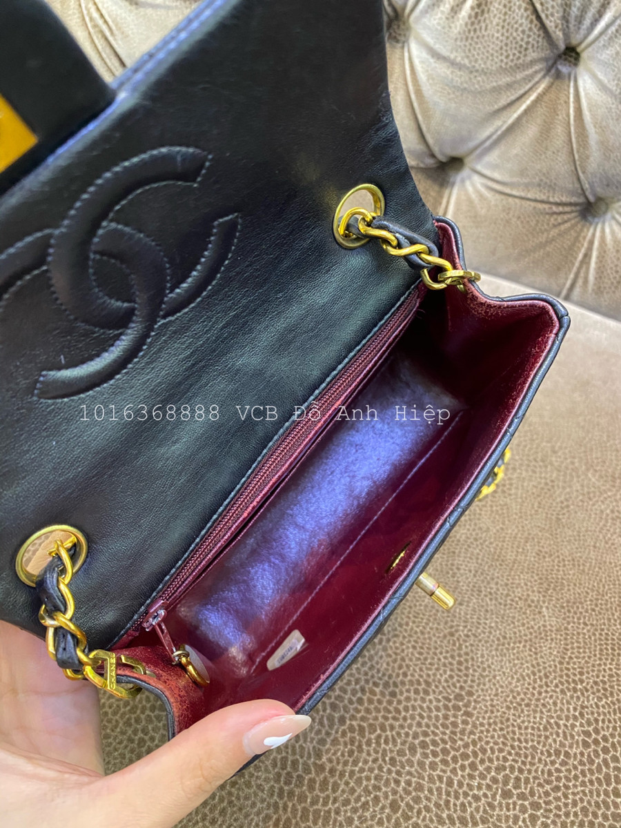 Túi CHANEL Mini Square 7" Classic Flap Bag