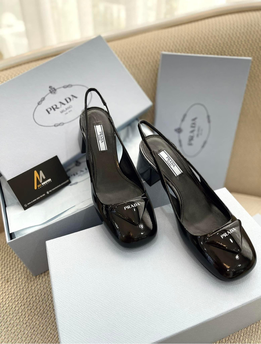 PRADA Slingback pumps - size 37.5 - 39