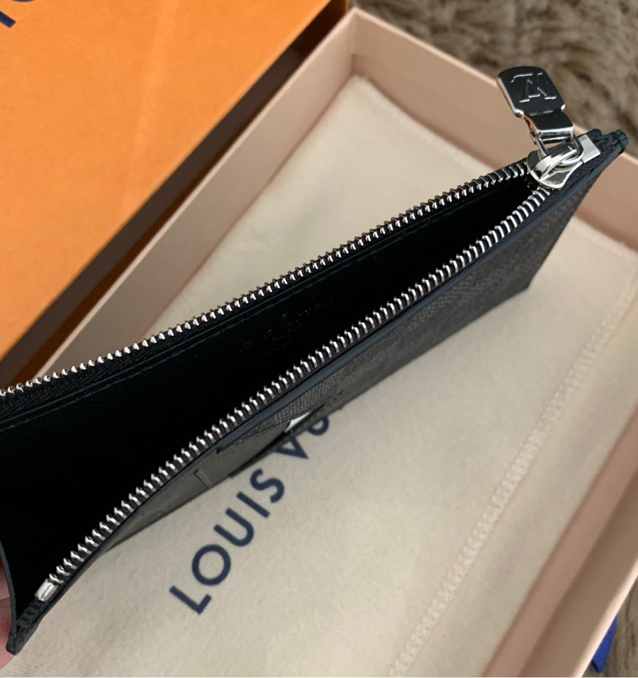 Lv coin card holder