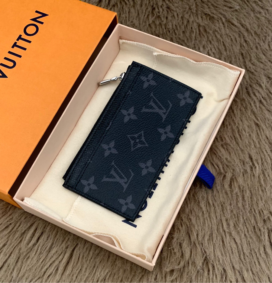 Lv coin card holder