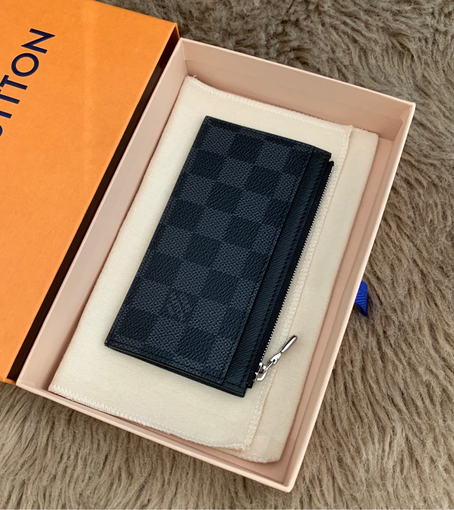 Lv coin card holder