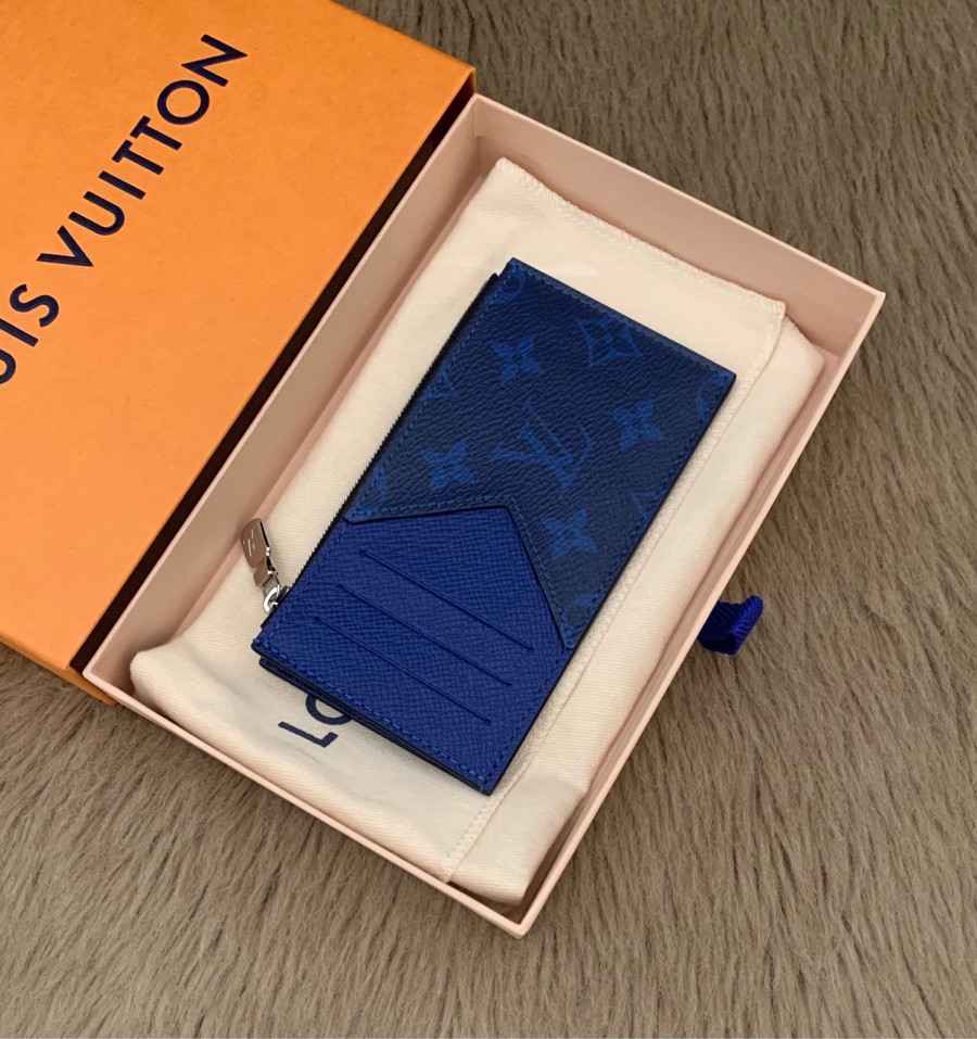 Lv coin card holder