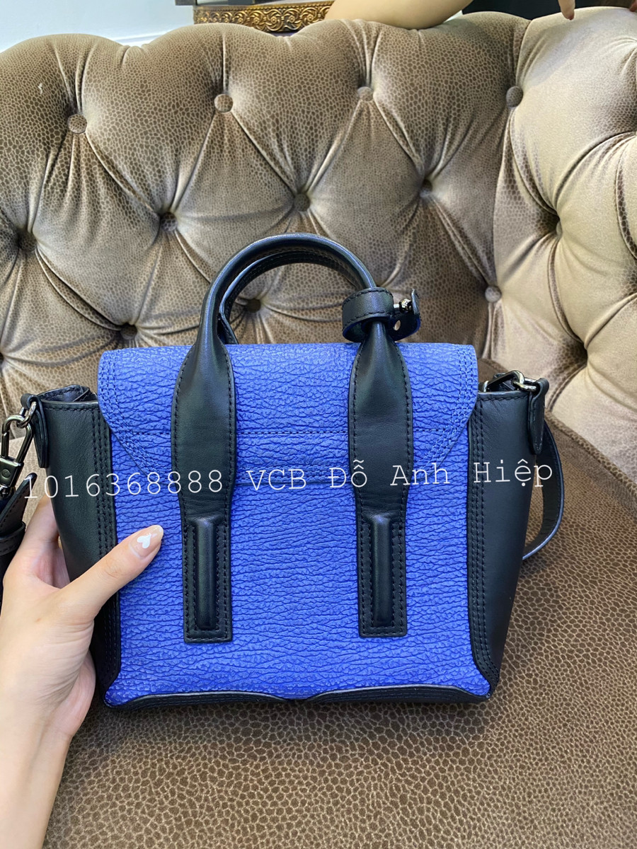 Túi Philiplim Pashli Two-tone Blue / Black Bag