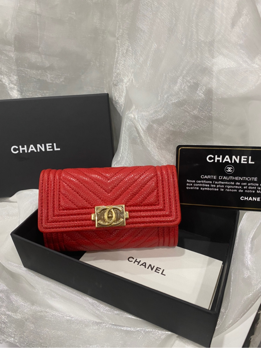 Card holder chanel