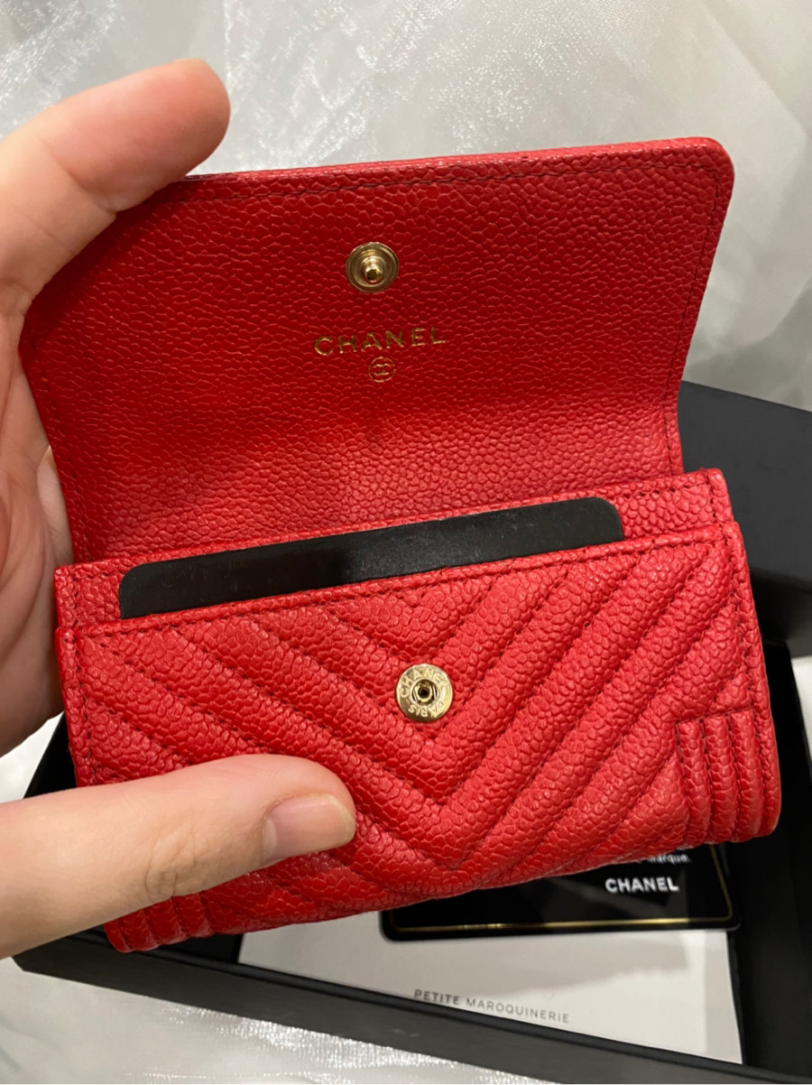 Card holder chanel