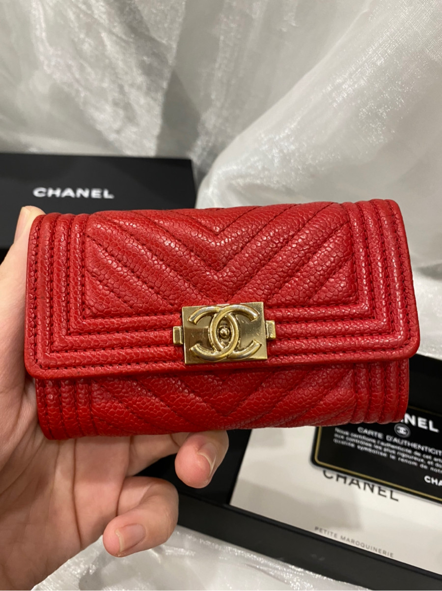 Card holder chanel