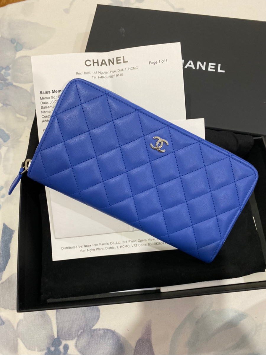 Ví zip Chanel