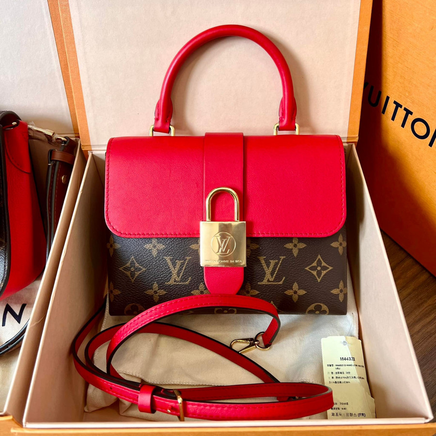 Locky BB Monogram in Red - Handbags M44322