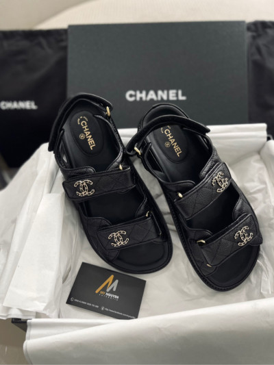 CHANEL Sandals caviar - size 37 - 37.5 - 39