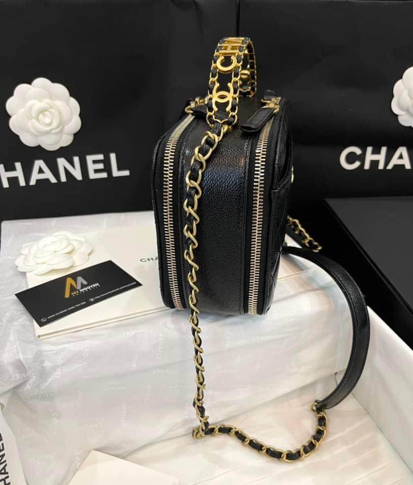 CHANEL Vanity caviar New Ss22 - size 20