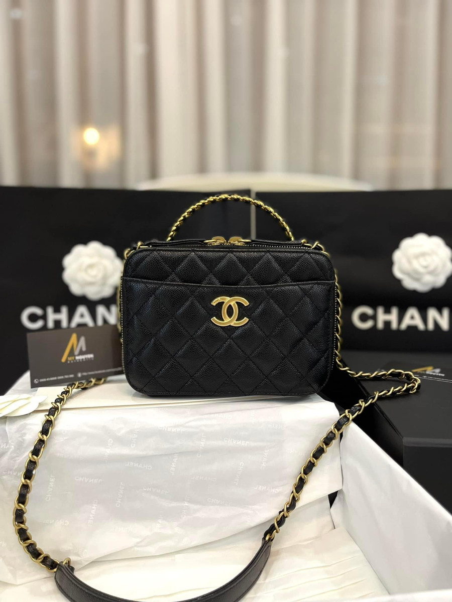 CHANEL Vanity caviar New Ss22 - size 20