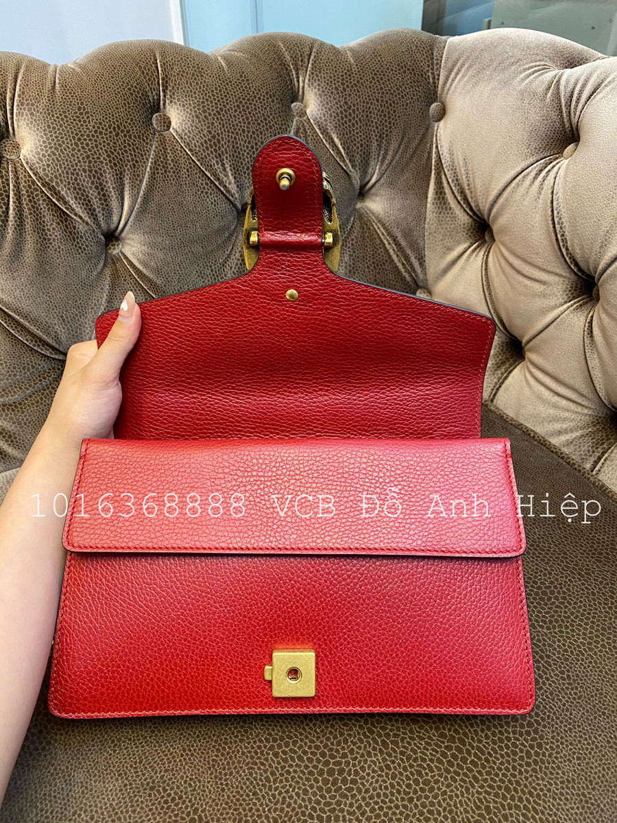 Túi Gucci Dionysus Red Leather Shoulder Bag ❤️