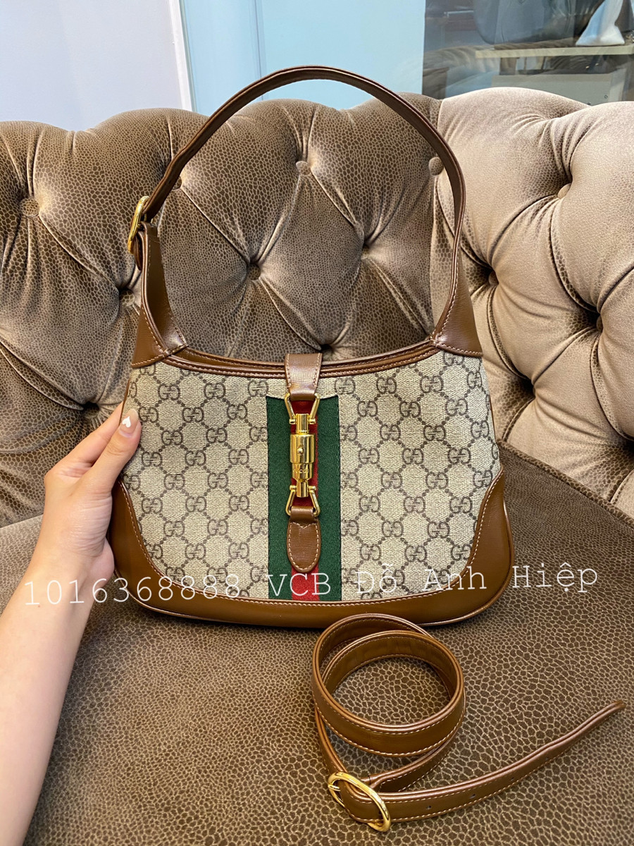 Túi Gucci Jackie 1961 Monogram Canvas Bag 🤎