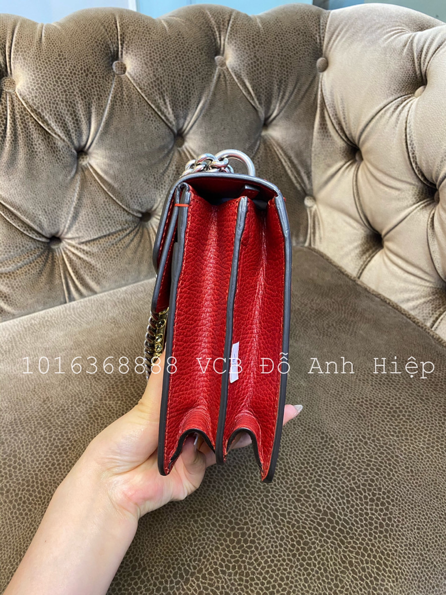 Túi Gucci Dionysus Red Leather Shoulder Bag ❤️