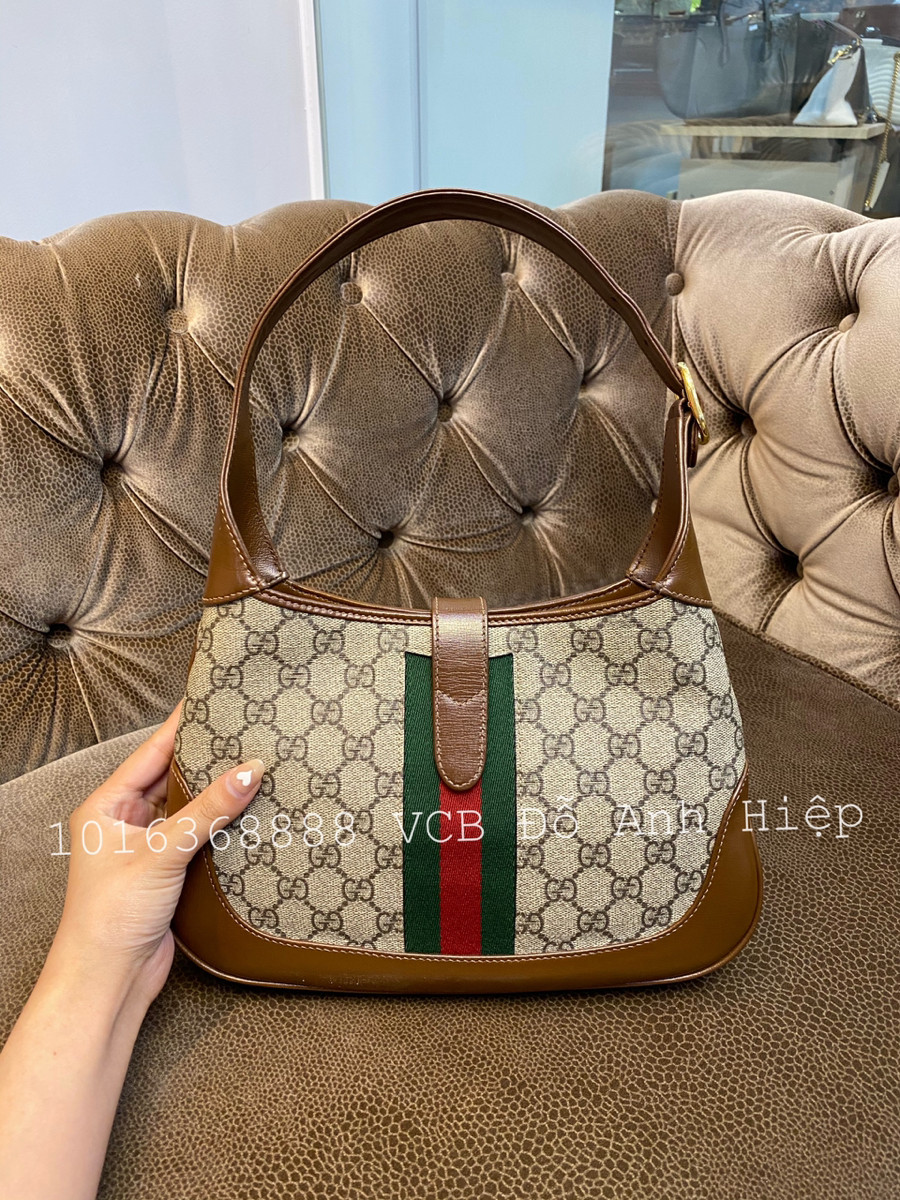 Túi Gucci Jackie 1961 Monogram Canvas Bag 🤎