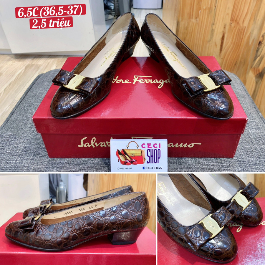 Giày Salvatore Ferragamo Vara