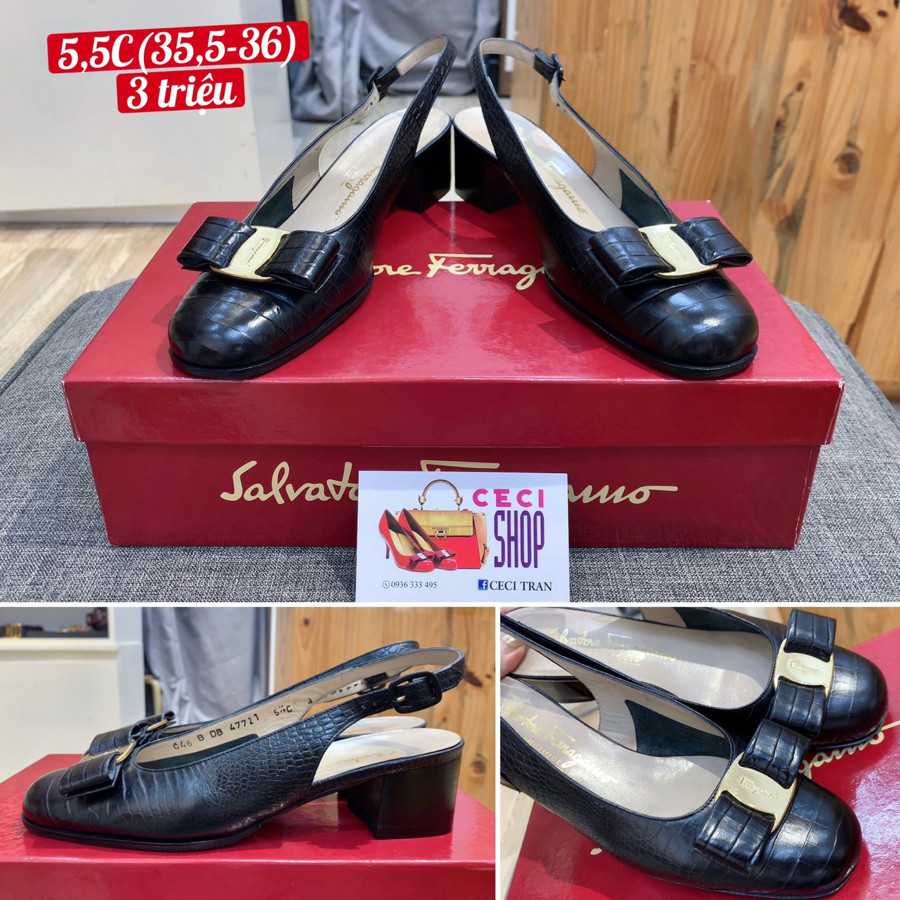 Giày Salvatore Ferragamo Slingback