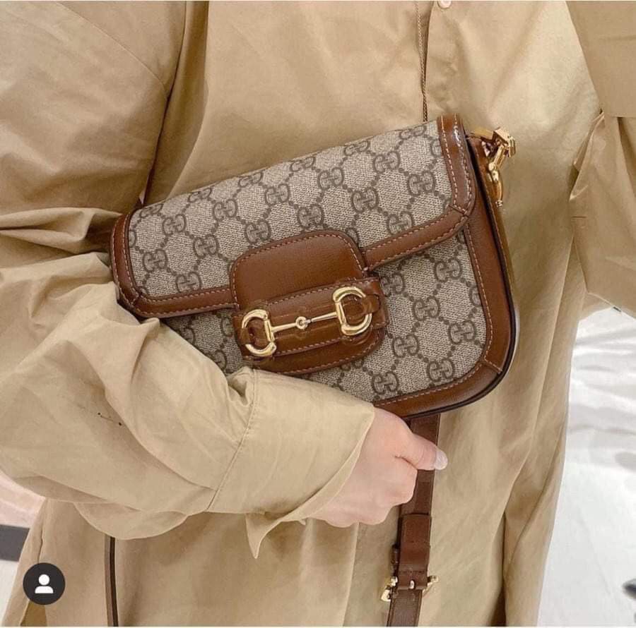 Túi gucci 1955 nâu sz 20 newtag fullbox kèm dây bill