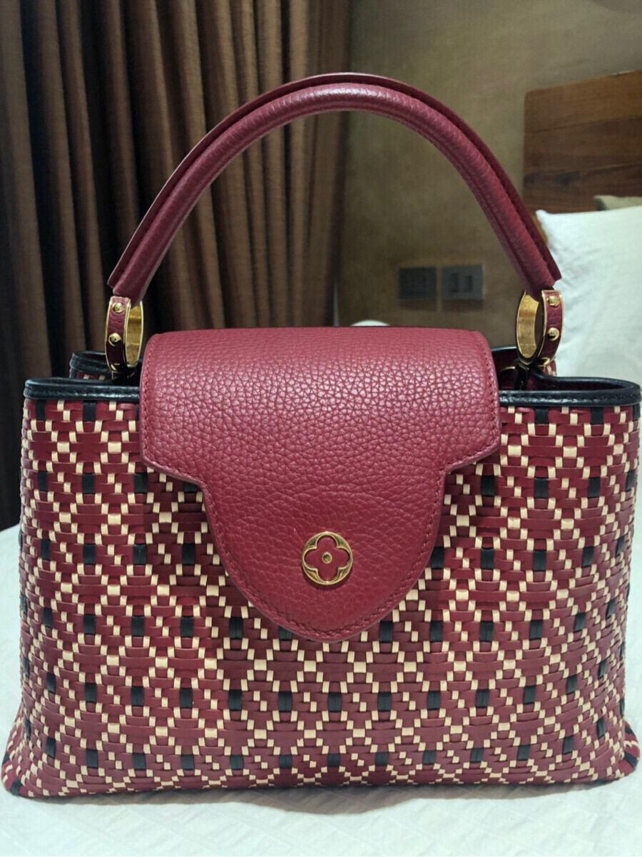 LV Capucines PM Twiny Rouge Limited Edition(M42926)