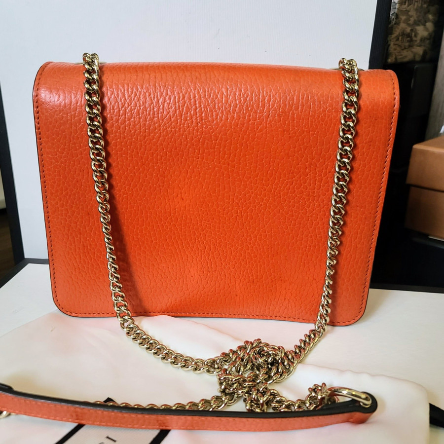 GUCCI INTERLOCKING G CHAIN CROSSBODY BAG