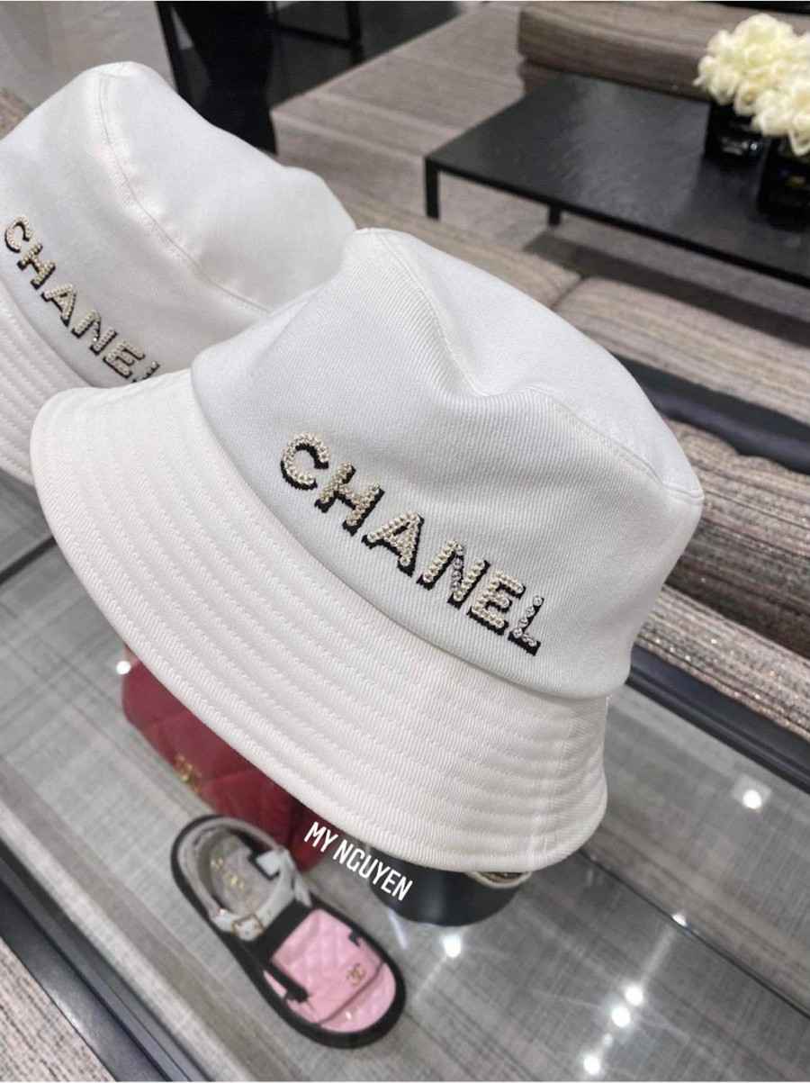 Chanel 2021 CC Bucket Hat  Orange Hats Accessories  CHA748607  The  RealReal