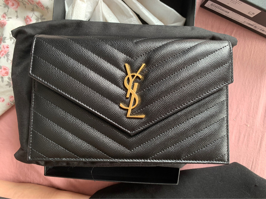 [NEW] YSL envelope Woc 19 - Ví đeo chéo 19cm ysl