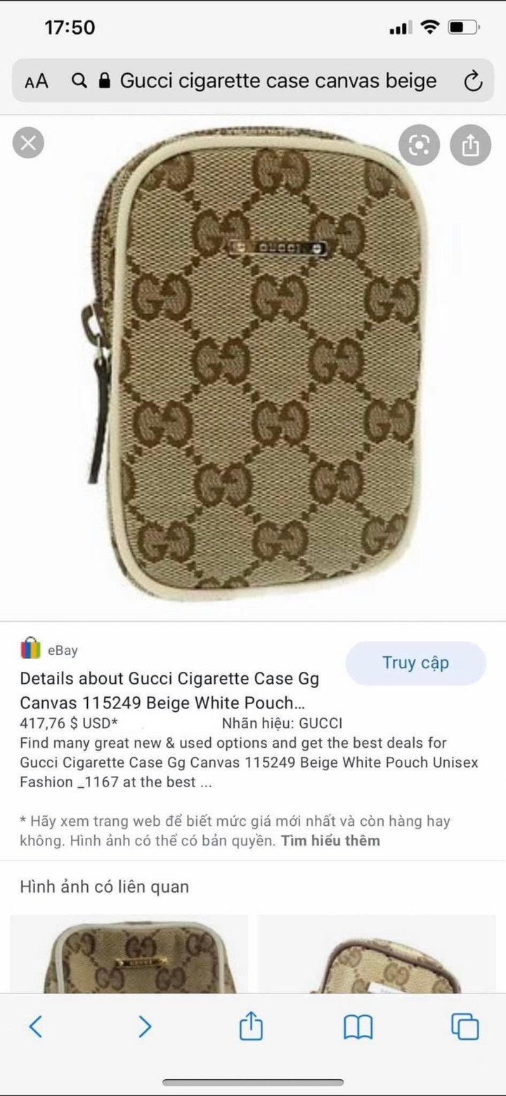 Pouch Gucci new 98%