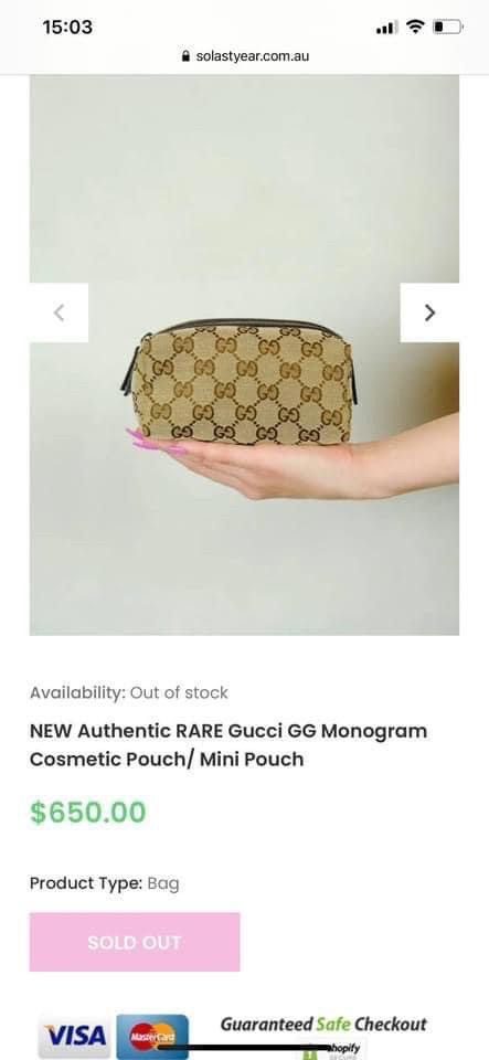 Pouch Gucci new