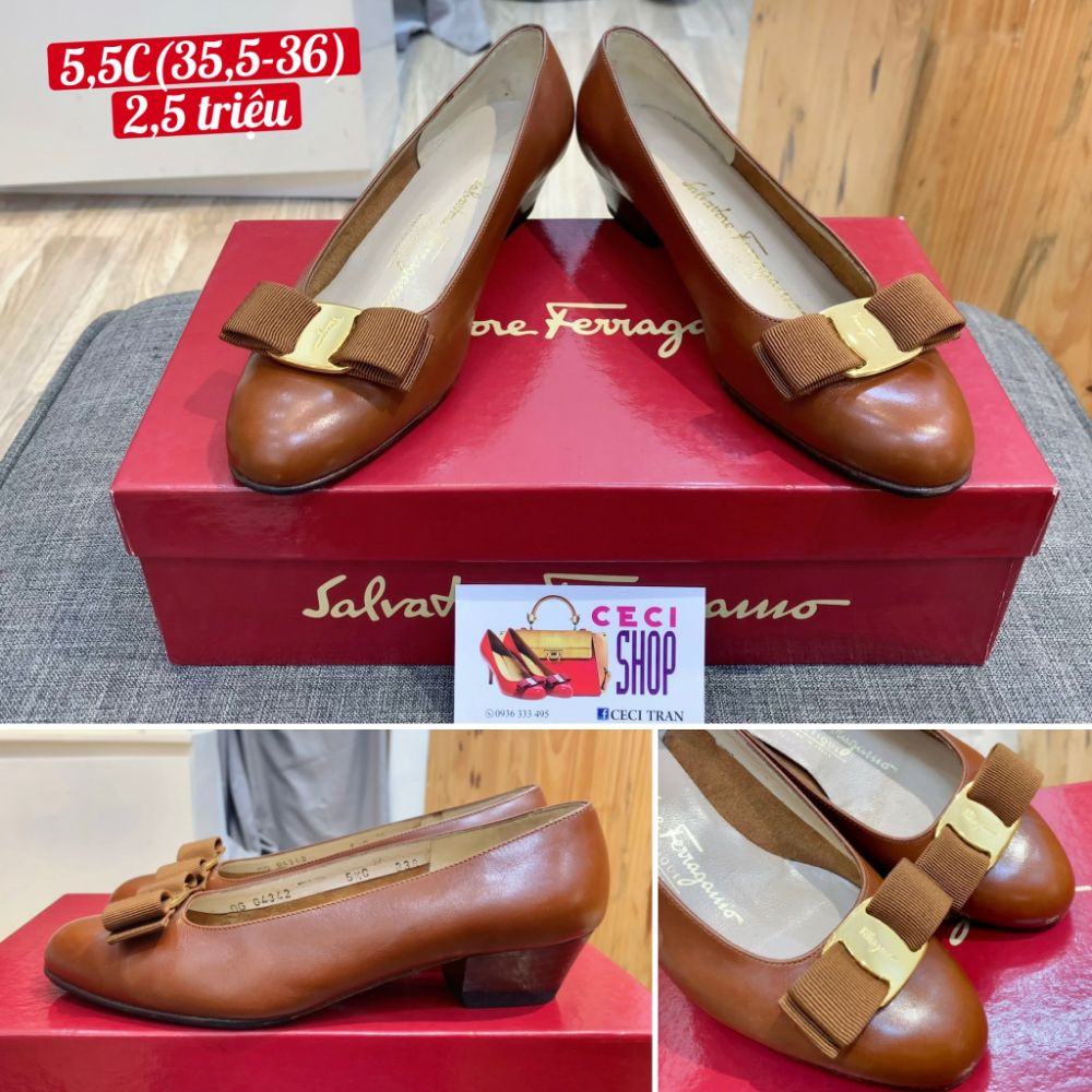 Giày Salvatore Ferragamo Vara