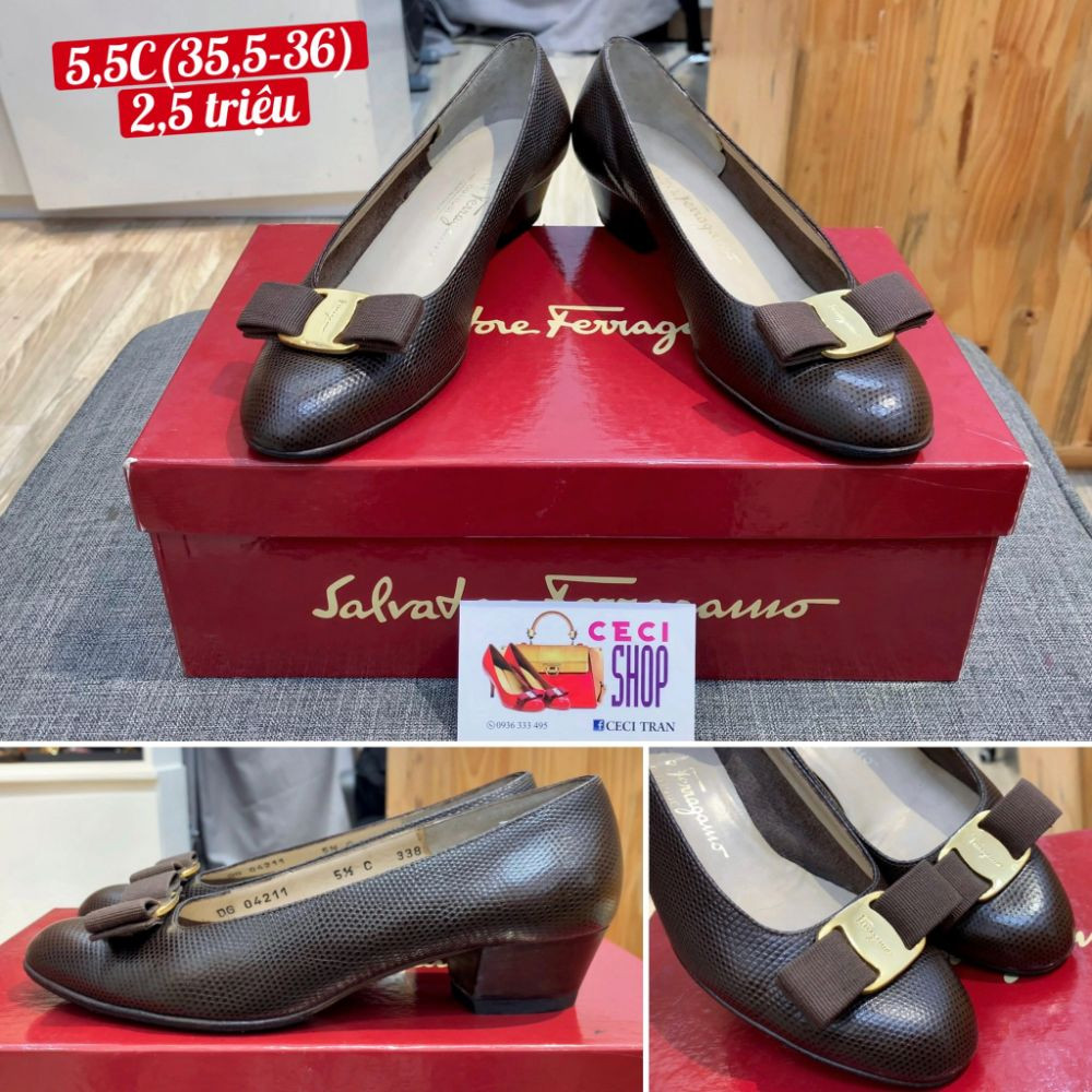 Giày Salvatore Ferragamo Vara