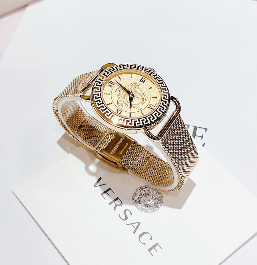 Đồng hồ Versace dây kim loại mess